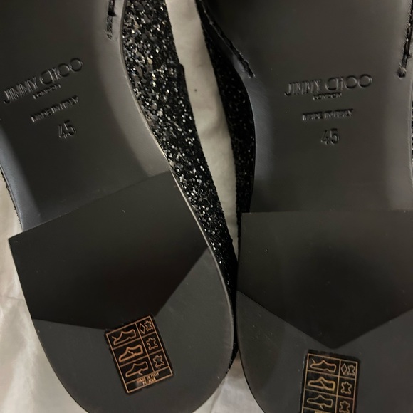 Men’s Jimmy Choo black sequent slip/on loafers size 11.5 NEW - Picture 4 of 7